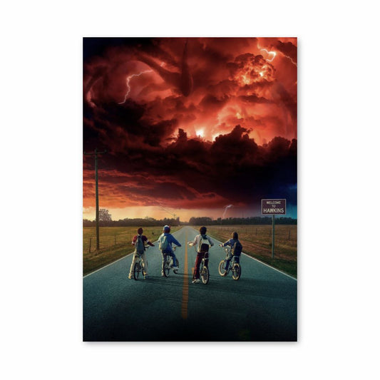 Póster Stranger Things Tormenta