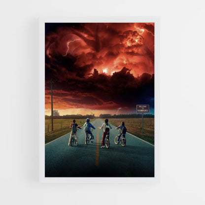 Póster Stranger Things Tormenta