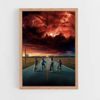 Póster Stranger Things Tormenta