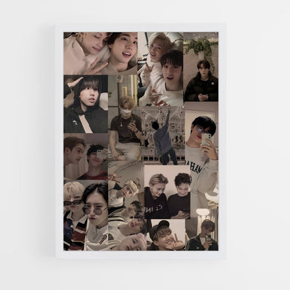 stray-kids-5 cadre Blanc