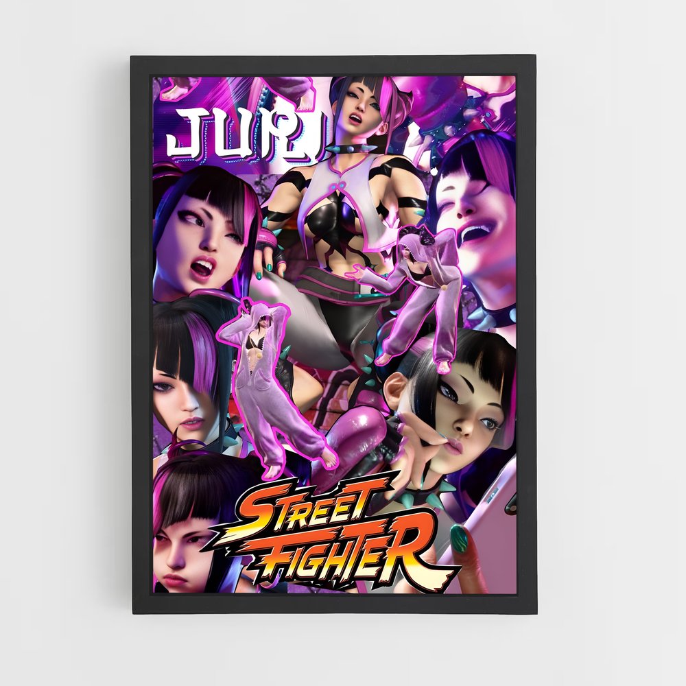 street-fighter-10 cadre Noir