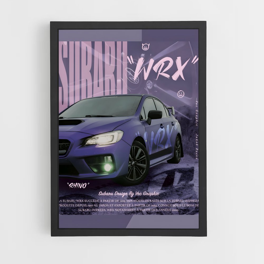 subaru-13 cadre Noir