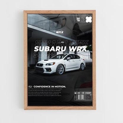subaru-6 cadre Bois clair