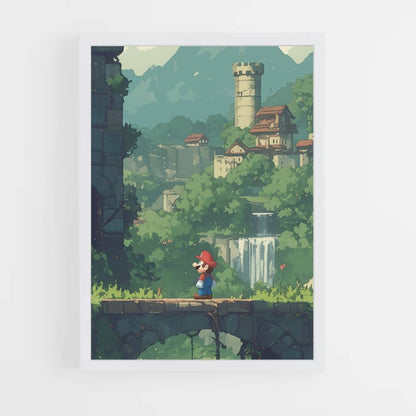 Póster Mario Super Smash