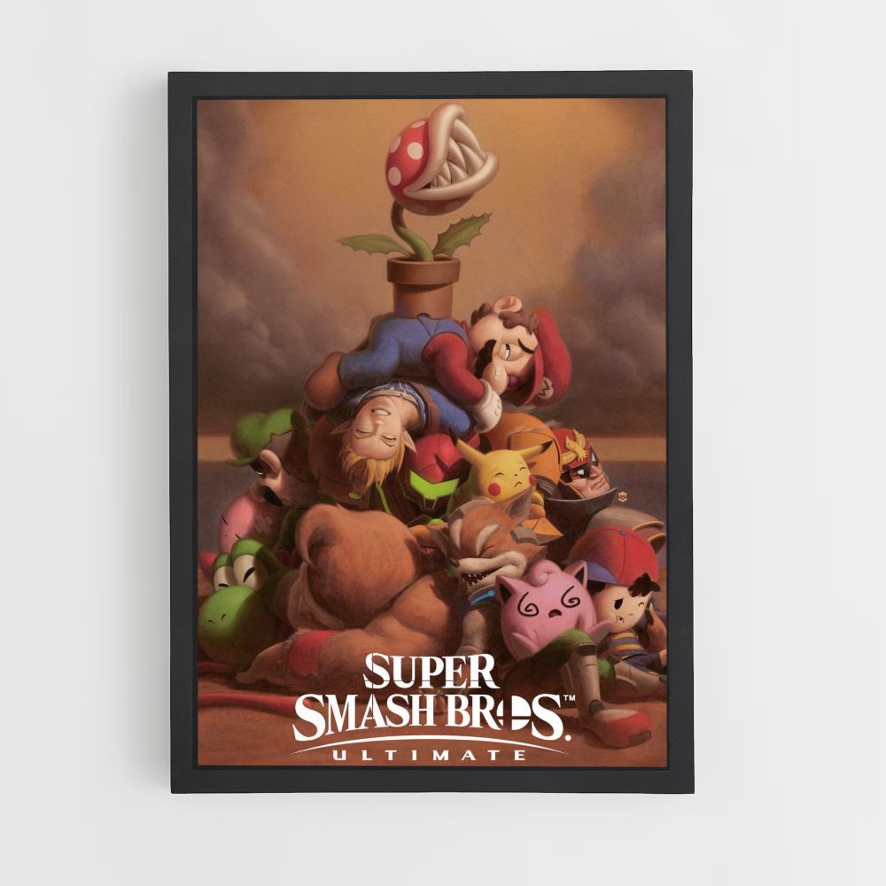 Póster Super Smash Bros Ultimate