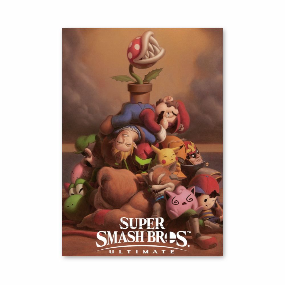 Póster Super Smash Bros Ultimate