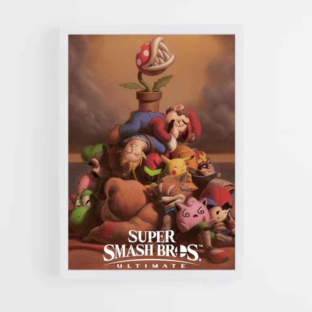 Póster Super Smash Bros Ultimate