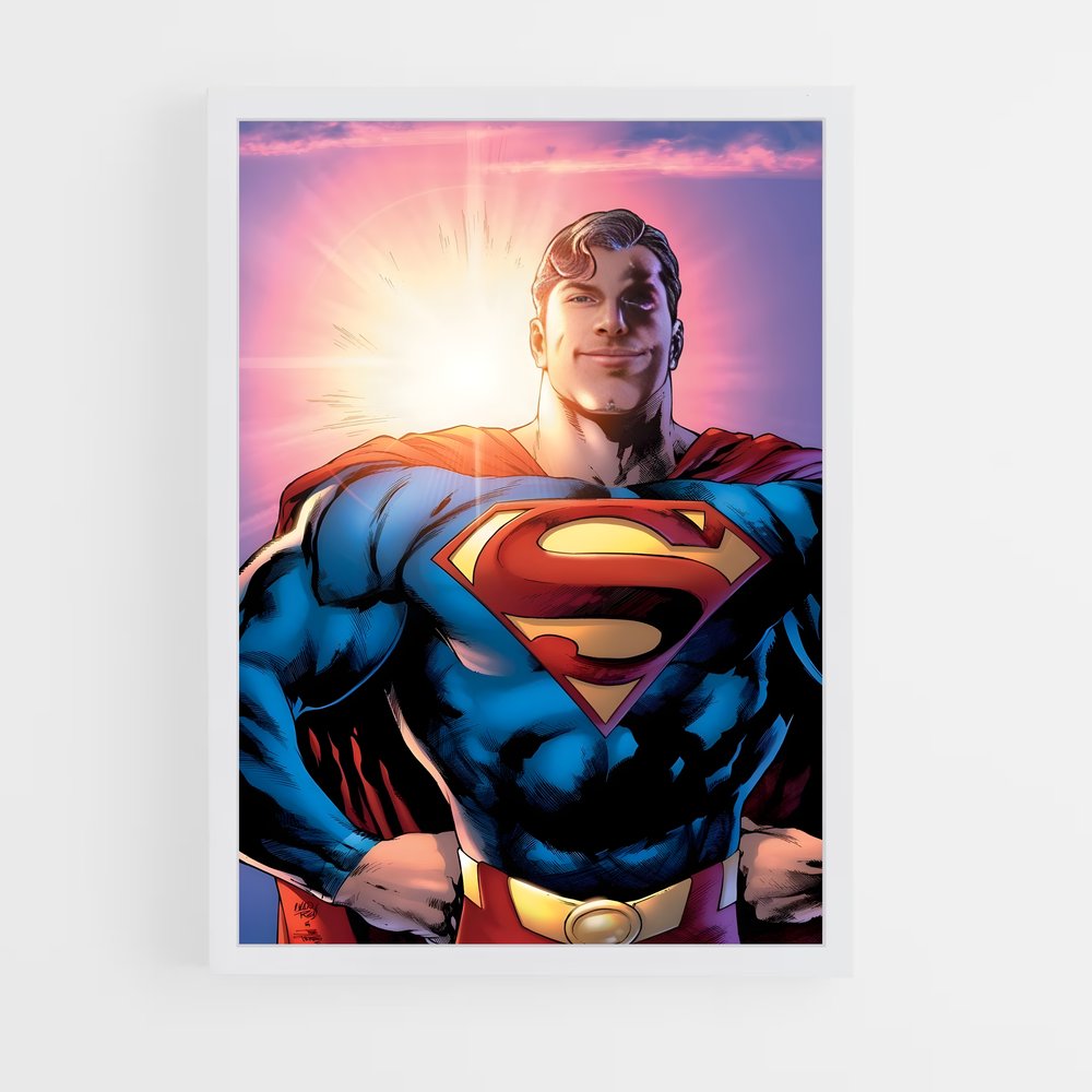 superman-12 cadre Blanc
