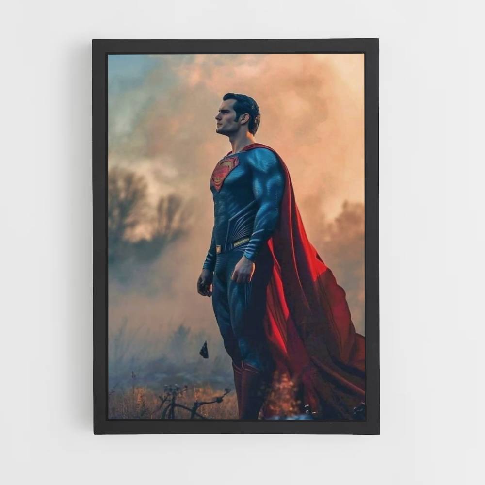 Póster Disfraz de Superman