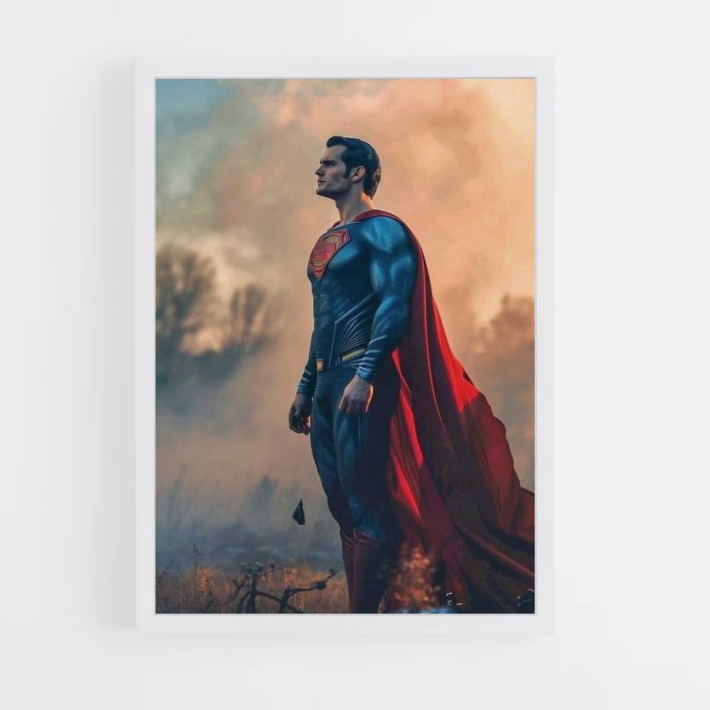 Póster Disfraz de Superman