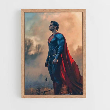 Póster Disfraz de Superman