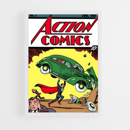 superman-2 cadre Blanc