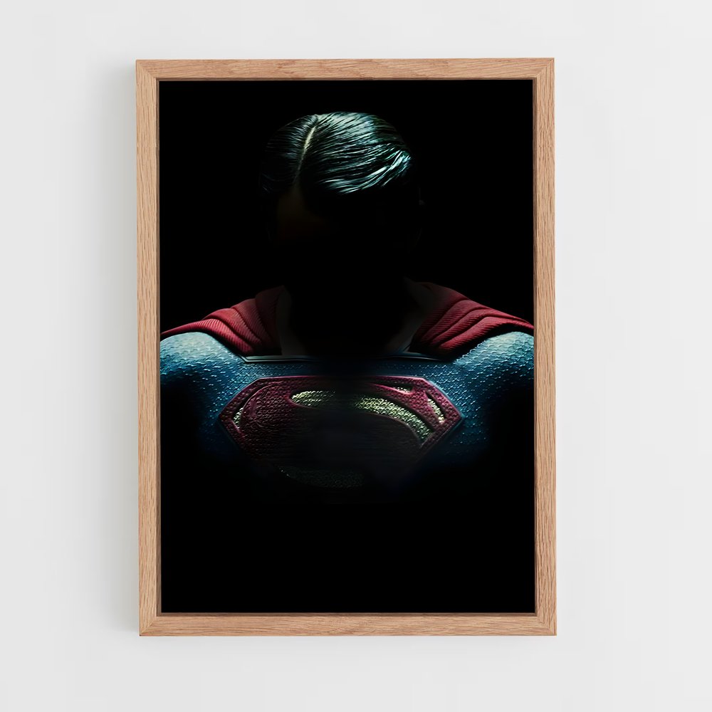 superman-6 cadre Bois clair