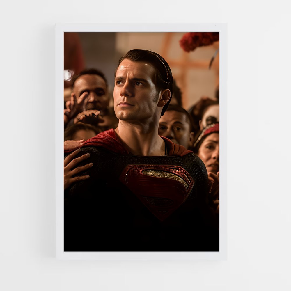 superman-9 cadre Blanc
