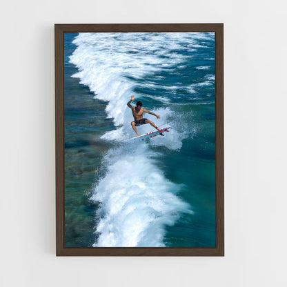 surf-11 cadre Bois foncé