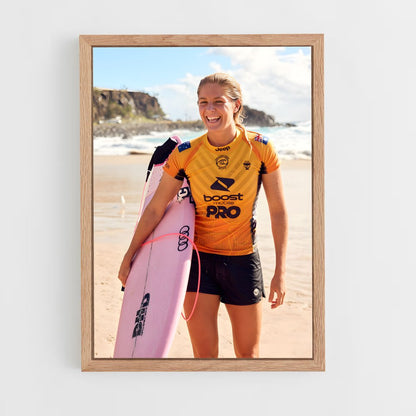 surf-14 cadre Bois clair