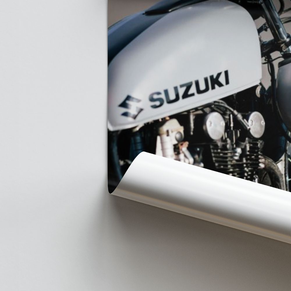 Póster Moto Suzuki