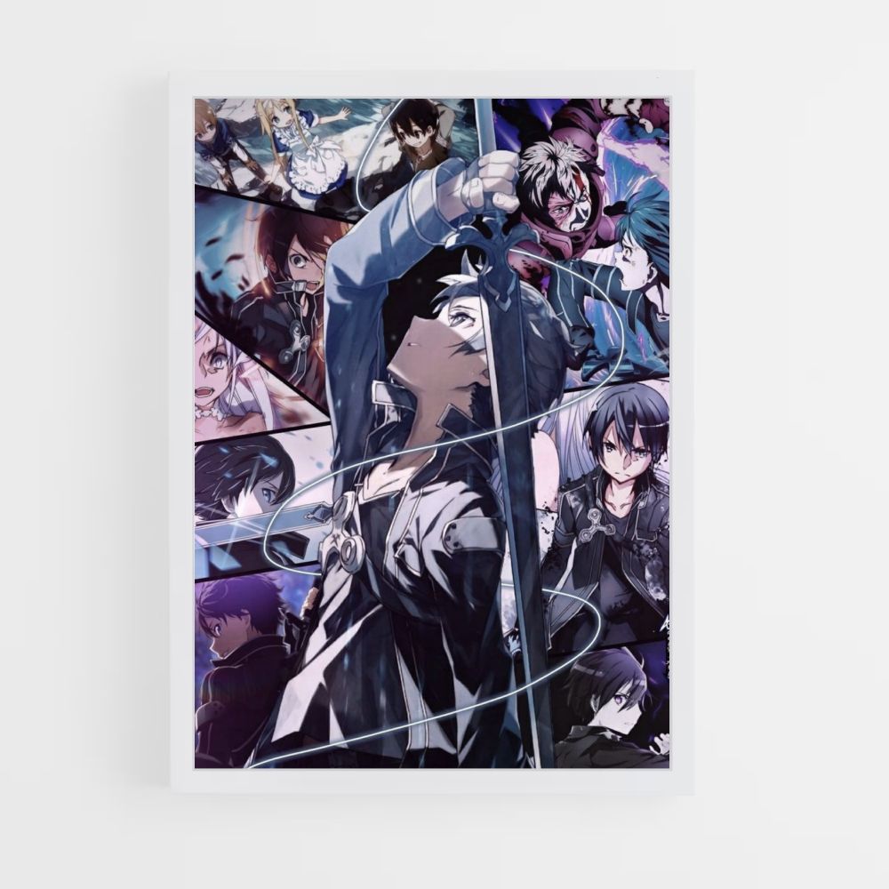 Póster Espada Kirito