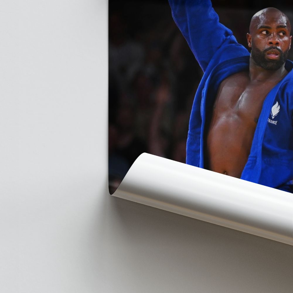 Póster Teddy Riner Campeón