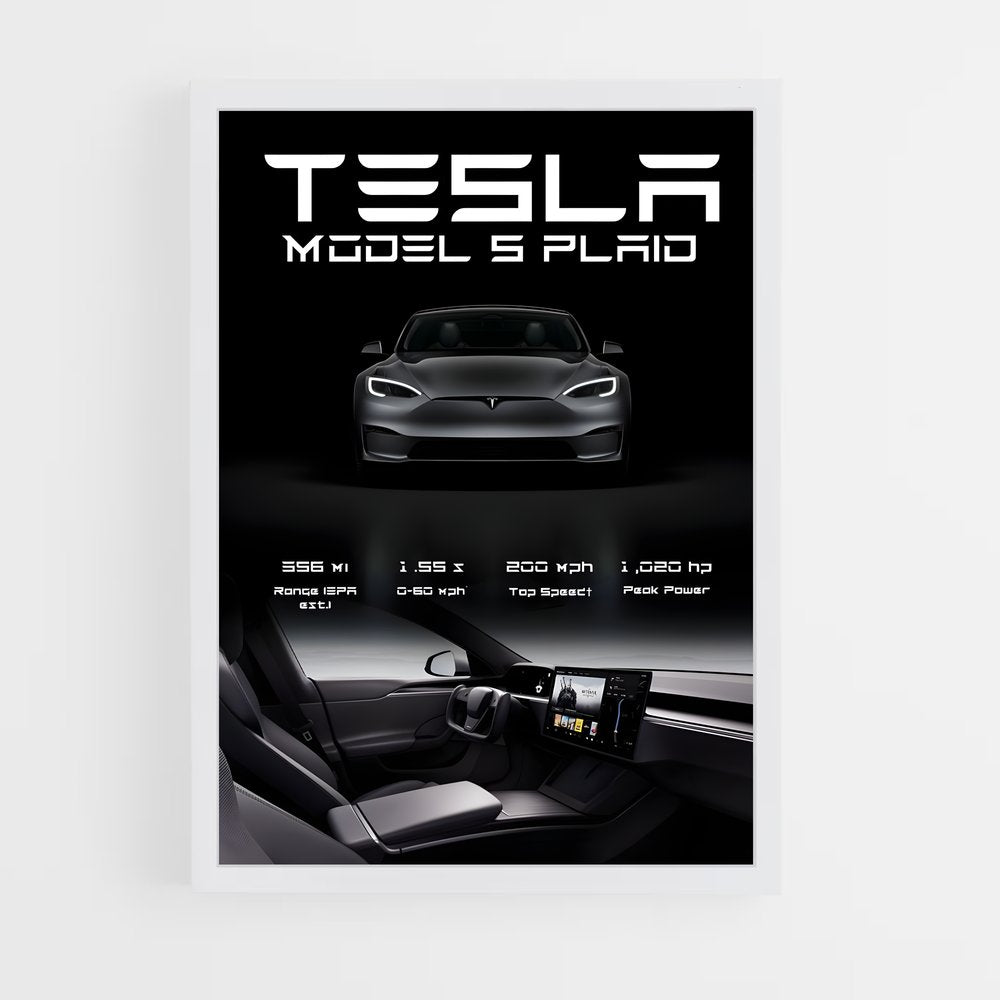 tesla-2 cadre Blanc