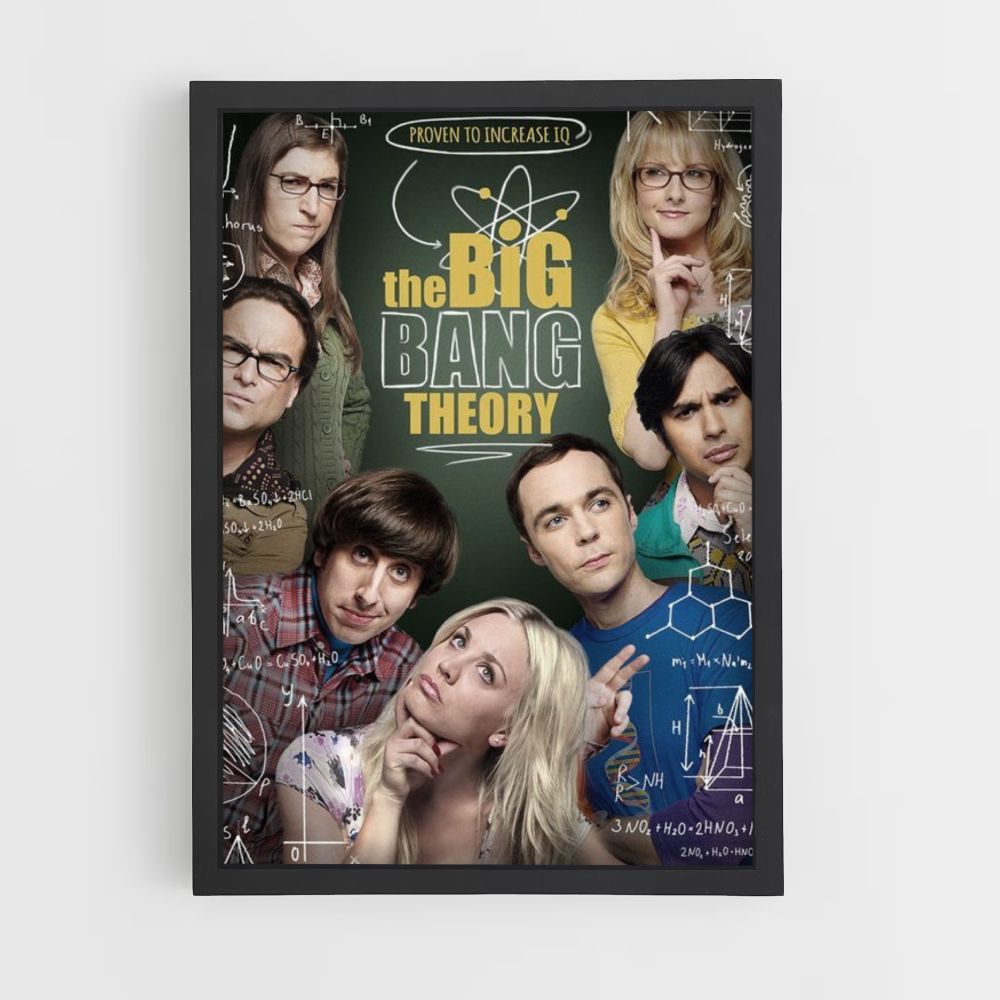 Póster La Teoría del Big Bang Película