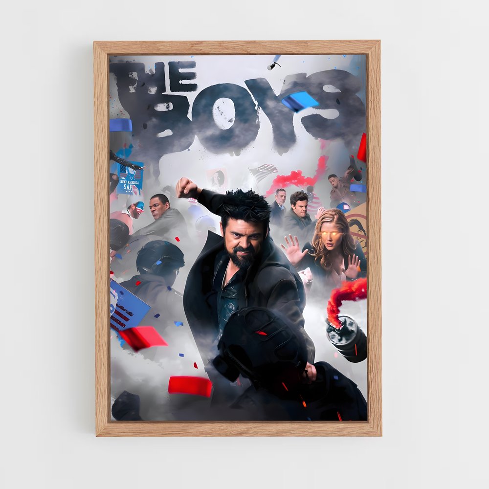 the-boys-11 cadre Bois clair