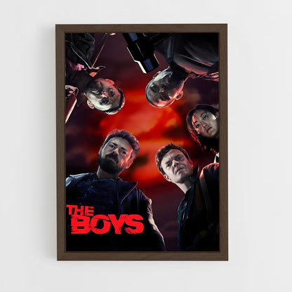the-boys-14 cadre Bois foncé