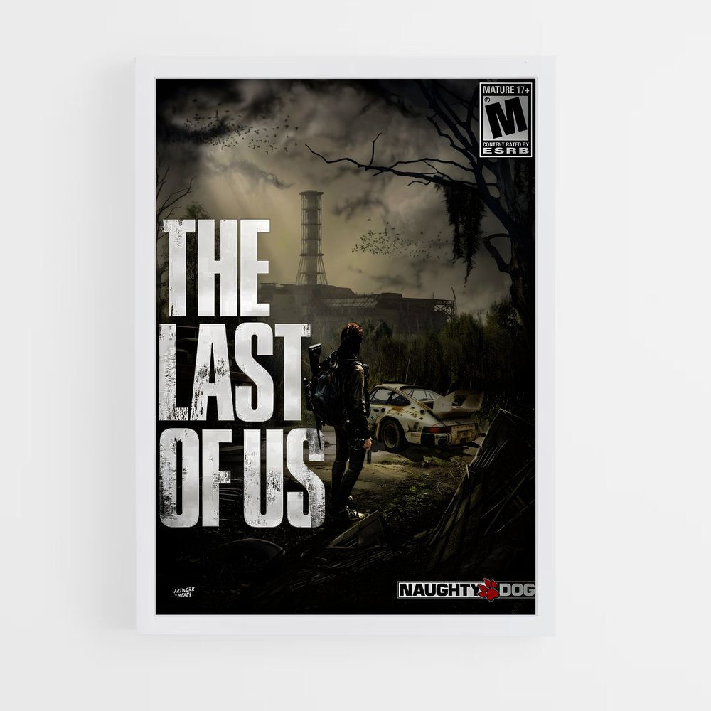 the-last-of-us-3 cadre Blanc