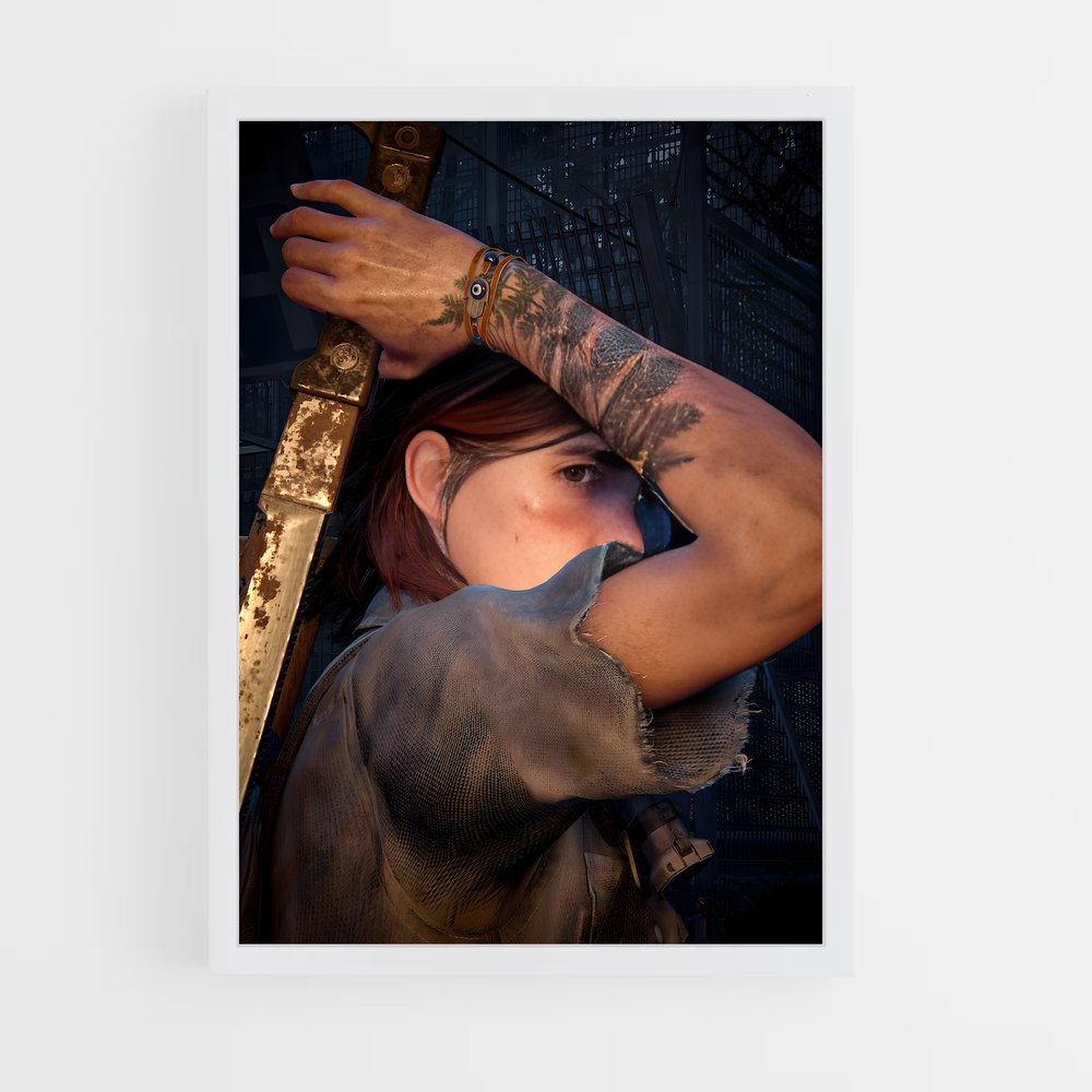 the-last-of-us-8 cadre Blanc