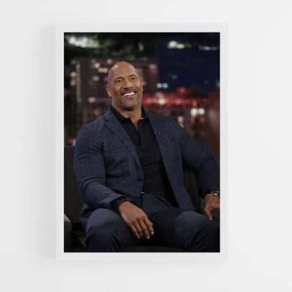 Póster Disfraz de Dwayne Johnson