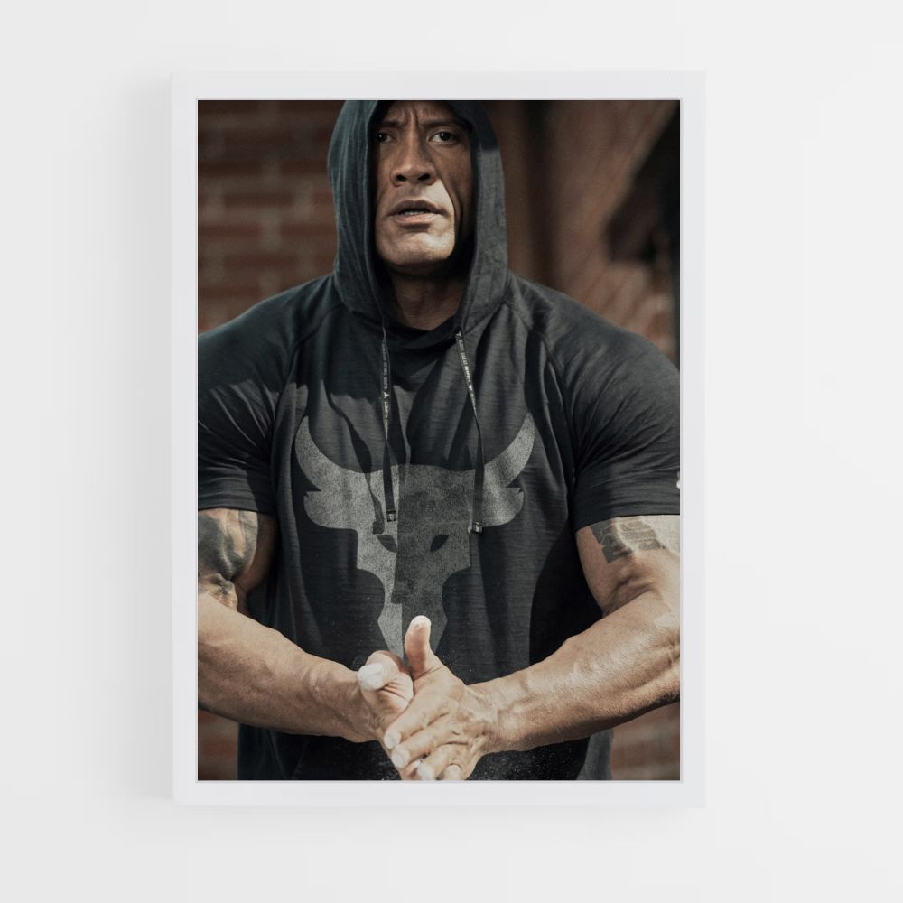 Póster Entrenamiento de Dwayne