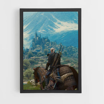 Póster Paisaje Geralt de Rivia