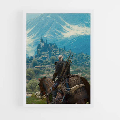 Póster Paisaje Geralt de Rivia