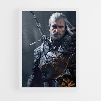 the-witcher-3 cadre Blanc