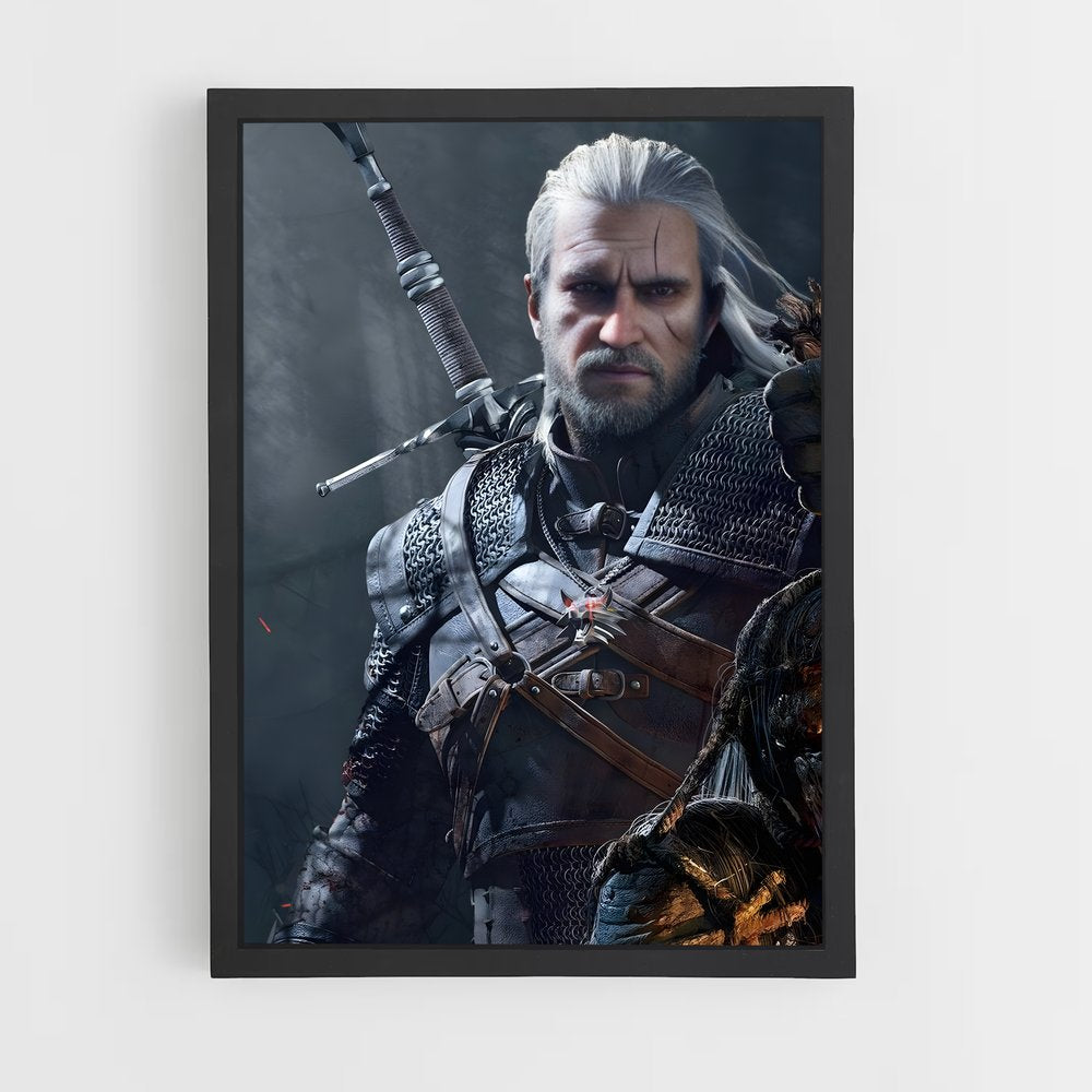 the-witcher-3 cadre Noir