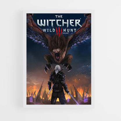 the-witcher-4 cadre Blanc