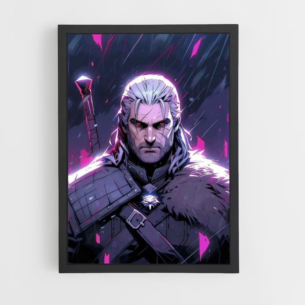 Póster El diseño de Witcher.