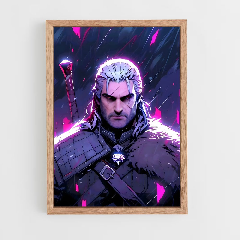 the-witcher-6 cadre Bois clair