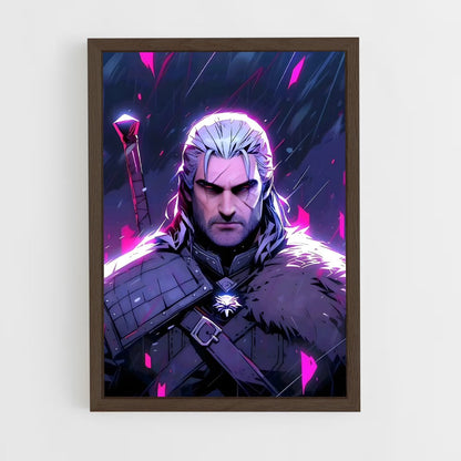 the-witcher-6 cadre Bois foncé