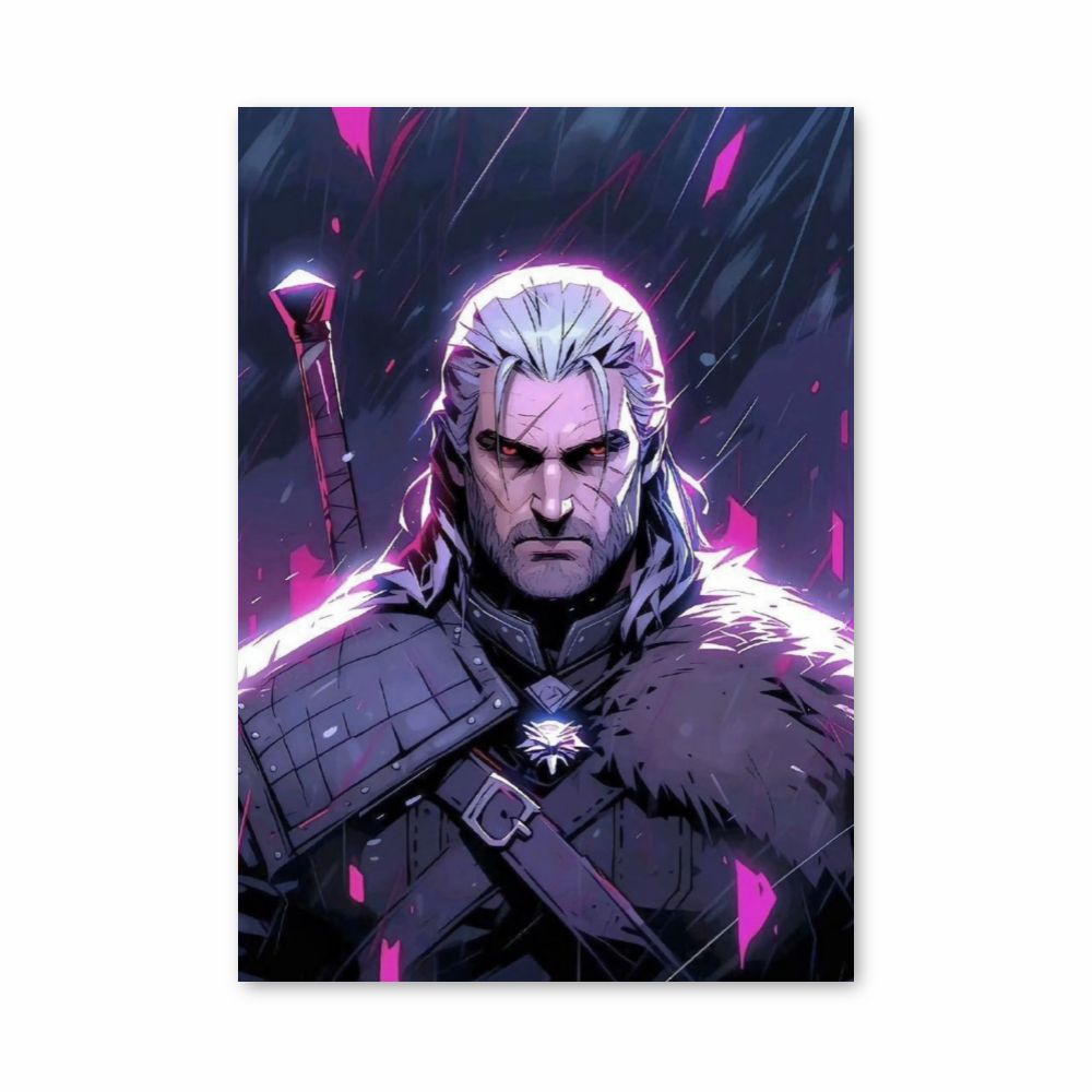 Póster El diseño de Witcher.