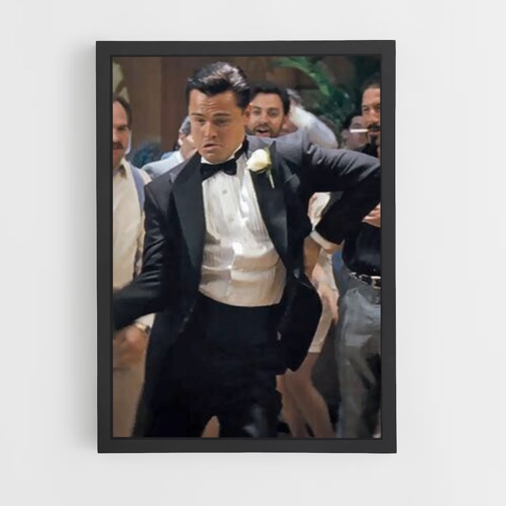 Póster Jordan Belfort Danza