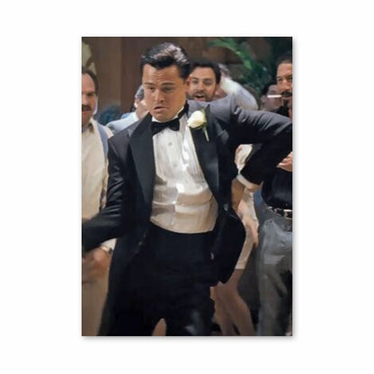 Póster Jordan Belfort Danza