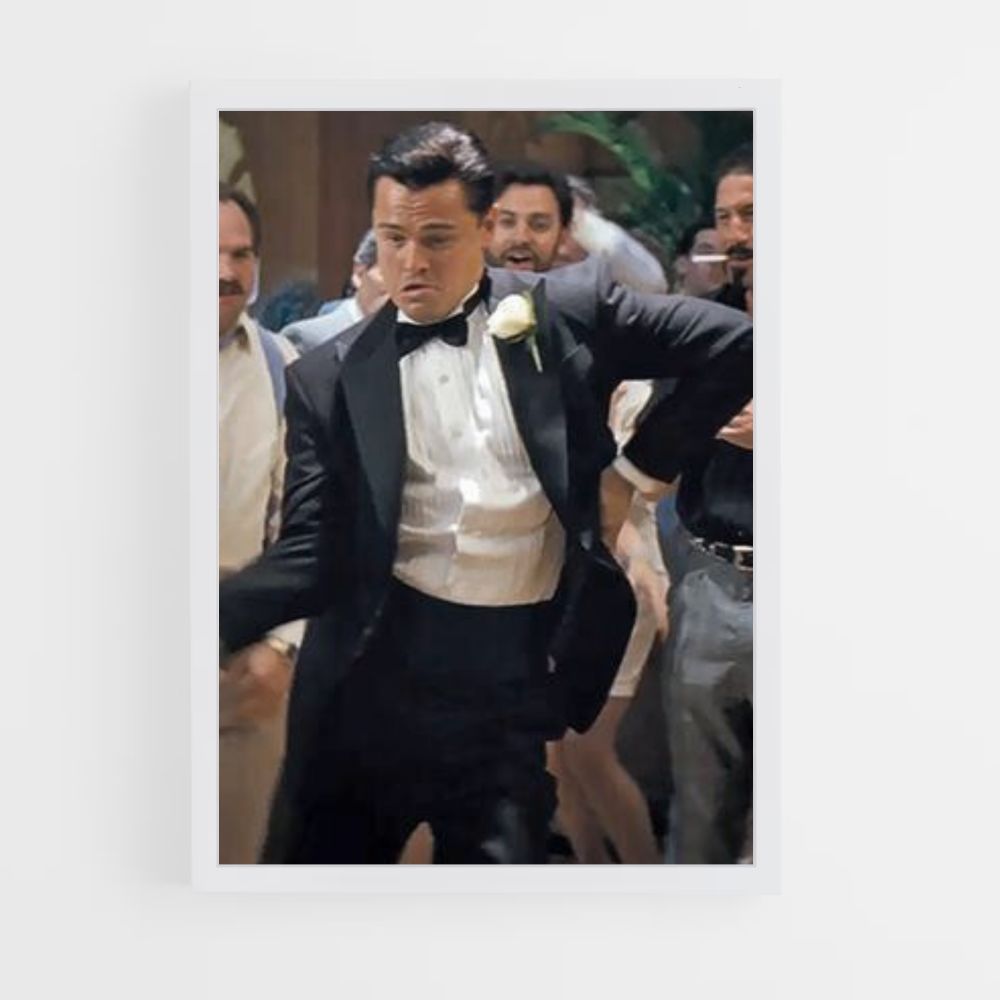 Póster Jordan Belfort Danza