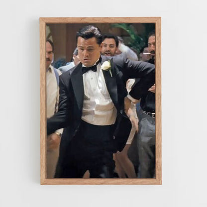 Póster Jordan Belfort Danza