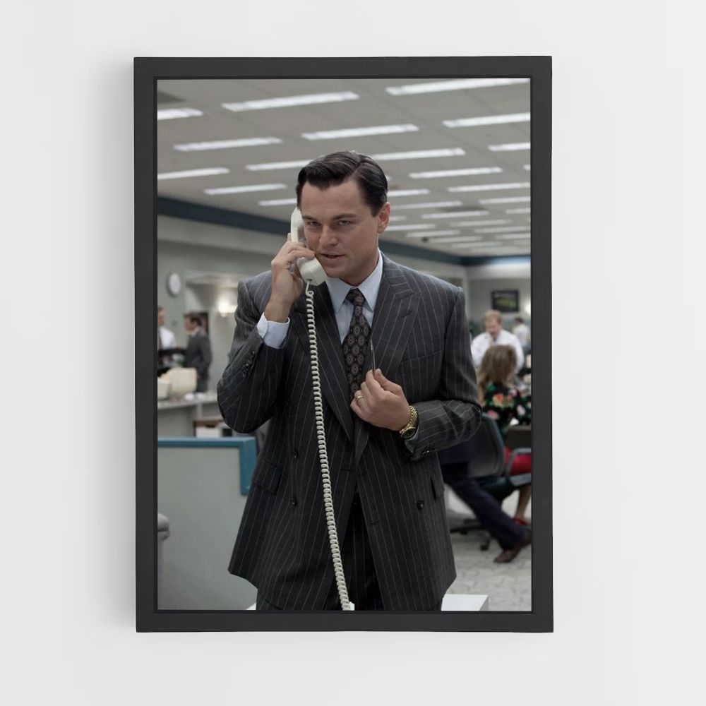 Lobo de Wall Street Póster