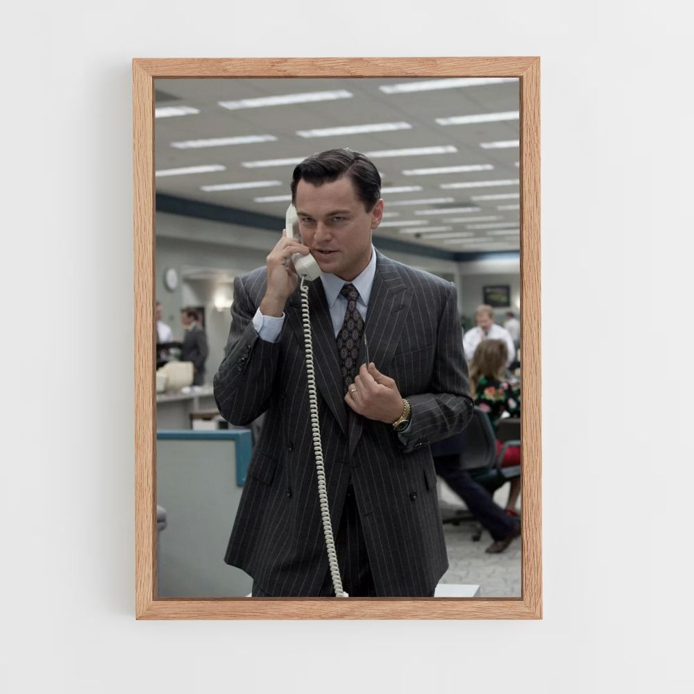 Lobo de Wall Street Póster