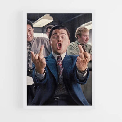 Póster Dedos Jordan Belfort