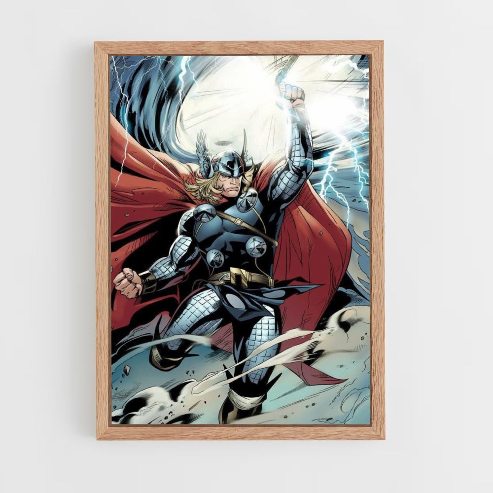 Póster Thor Cómics