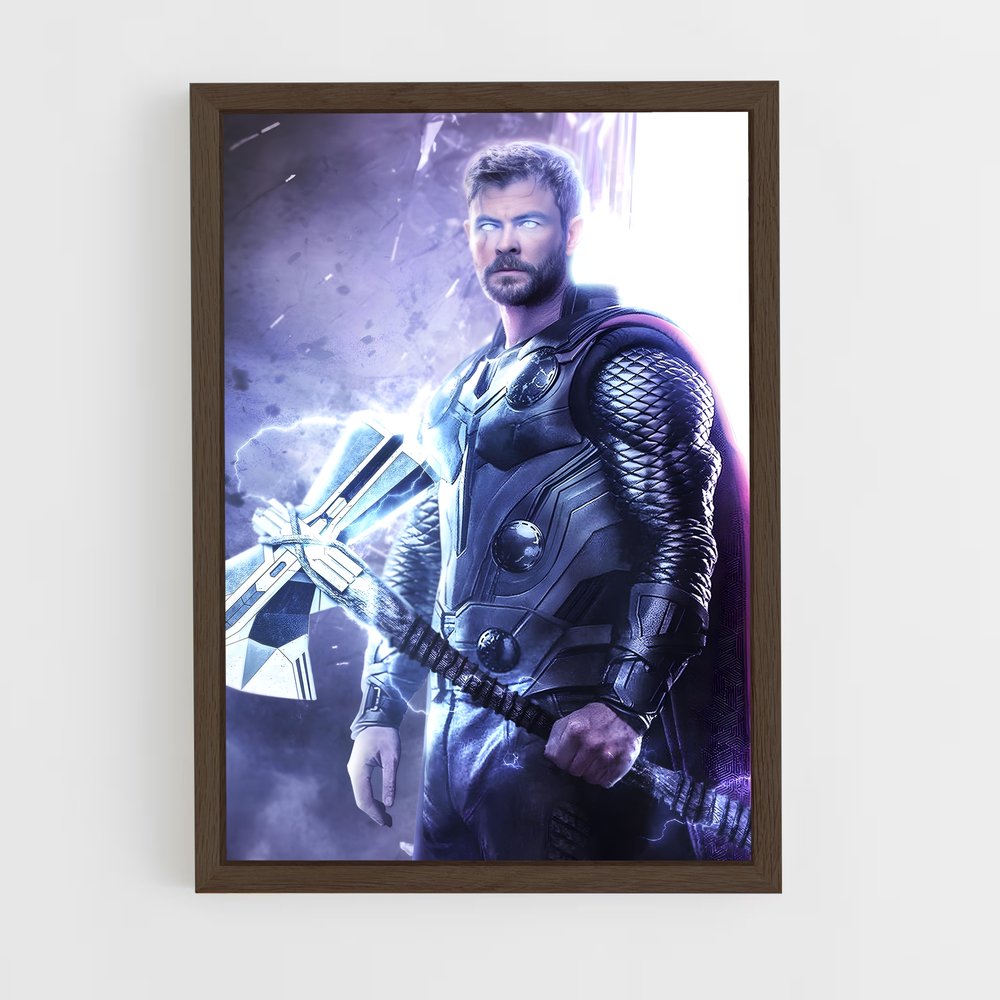 thor-8 cadre Bois foncé