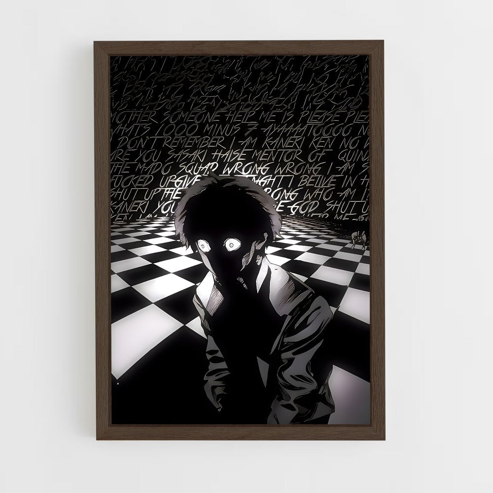 tokyo-ghoul-16 cadre Bois foncé
